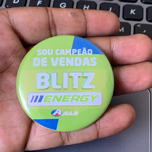 Bottons ou adesivos colecionáveis